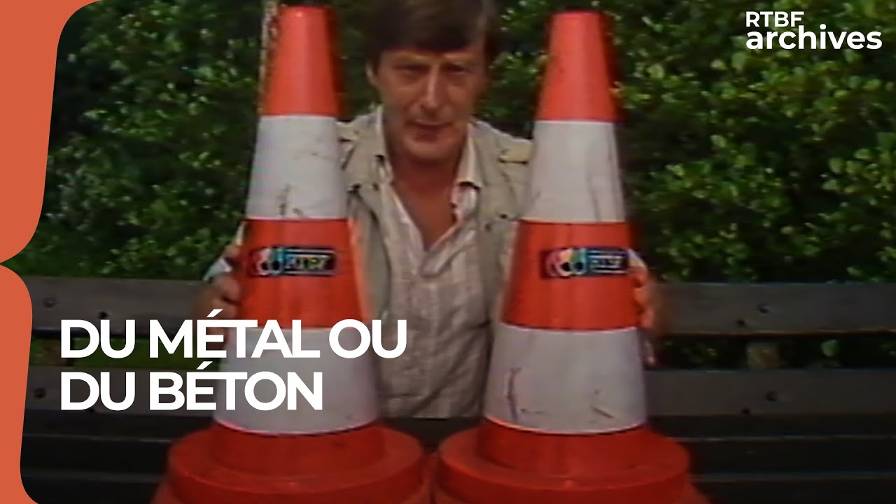 Le Journal des Travaux Inutiles : du métal ou du béton sur les autoroutes ? - RTBF Archives
