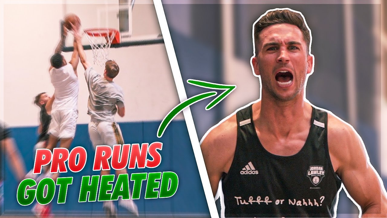 Pro Runs Get HEATED! G-League Pros Go At it! 😈