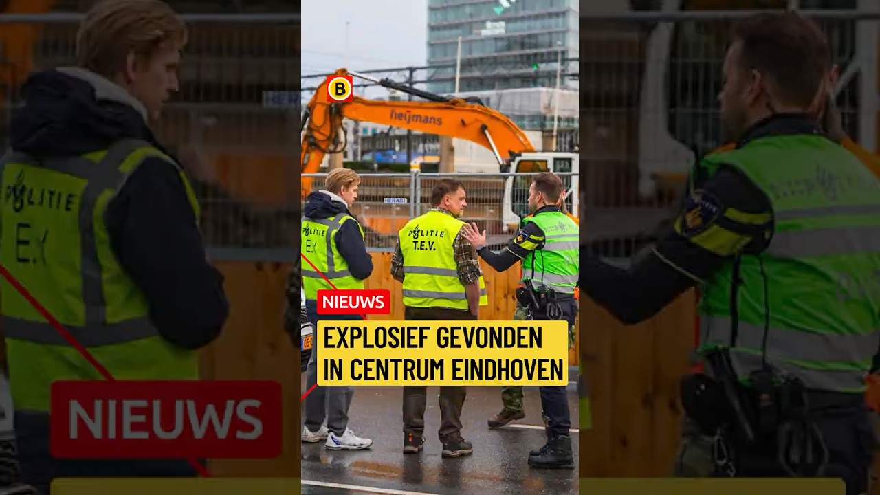 Explosief gevonden in Eindhoven |