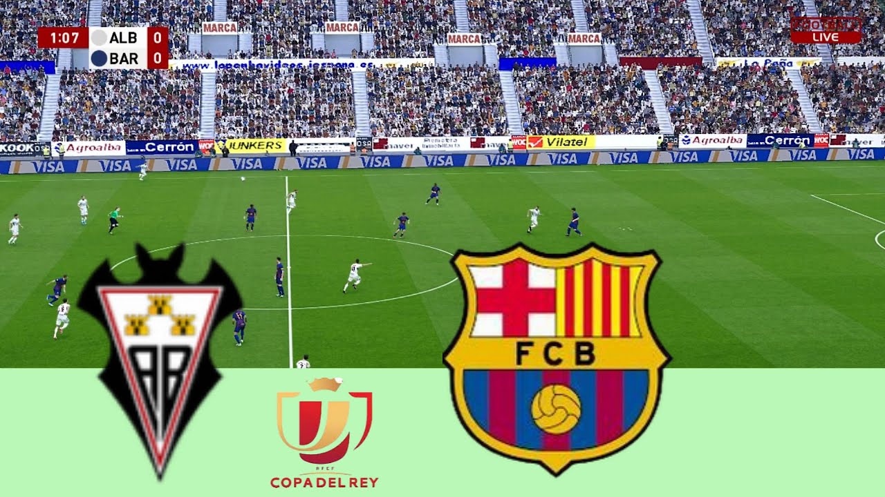 Albacete vs Barcelona | EN DIRECTO | Copa del Rey | PES 2021