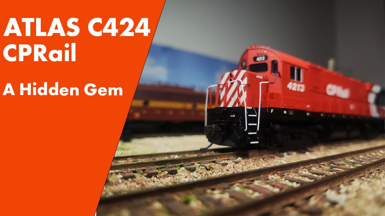 ATLAS's hidden gem the MLW/ALCO Century series C424. HO Scale Model Railroad review