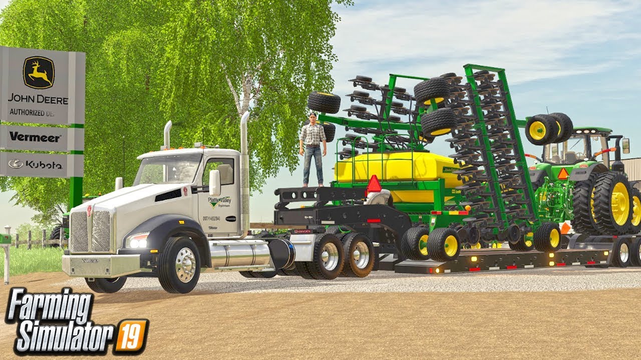 A BRAND NEW $275,000 PLANTING RIG...DANG IT BUCK! (ROLEPLAY) FARMING SIMULATOR 19