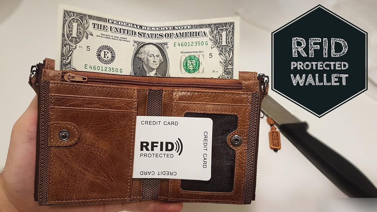 RFID Secure Wallet || Unboxing and Review Real Leather Wallet from Aliexpress