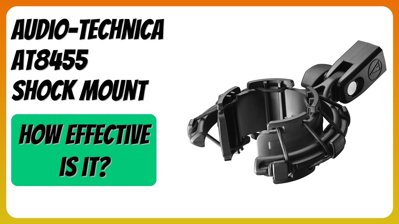 REVIEW (2026): Audio-Technica AT8455 Shock Mount. Features