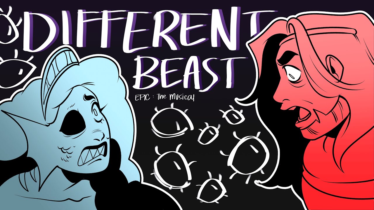 [EPIC: The Musical] DIFFERENT BEAST | Animatic