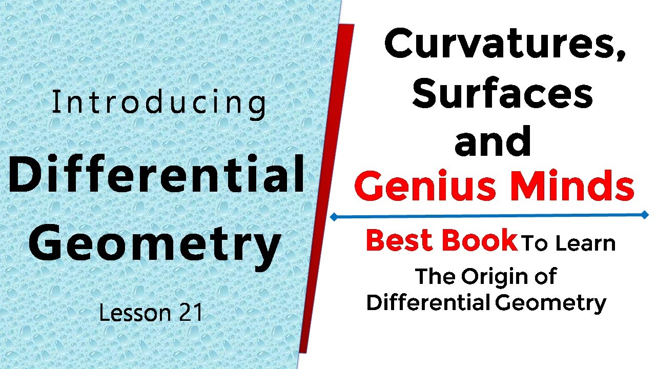 How to learn differential geometry | Differential geometry lecture | Differential geometry