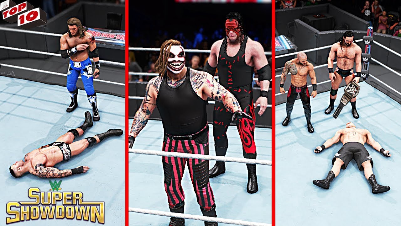 WWE Top 10 Super Showdown 2020 Predictions! (WWE 2K20)