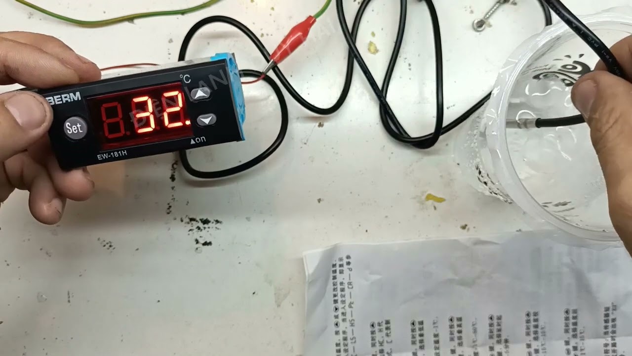 CÁCH CÀI ĐẶT BỘ ĐIỀU KHIỂN NHIỆT EWelly 181, ĐỒNG HỒ   EW988  ĐƠN GIÀN NHẤT  ĐIEN LANH DUY HAI