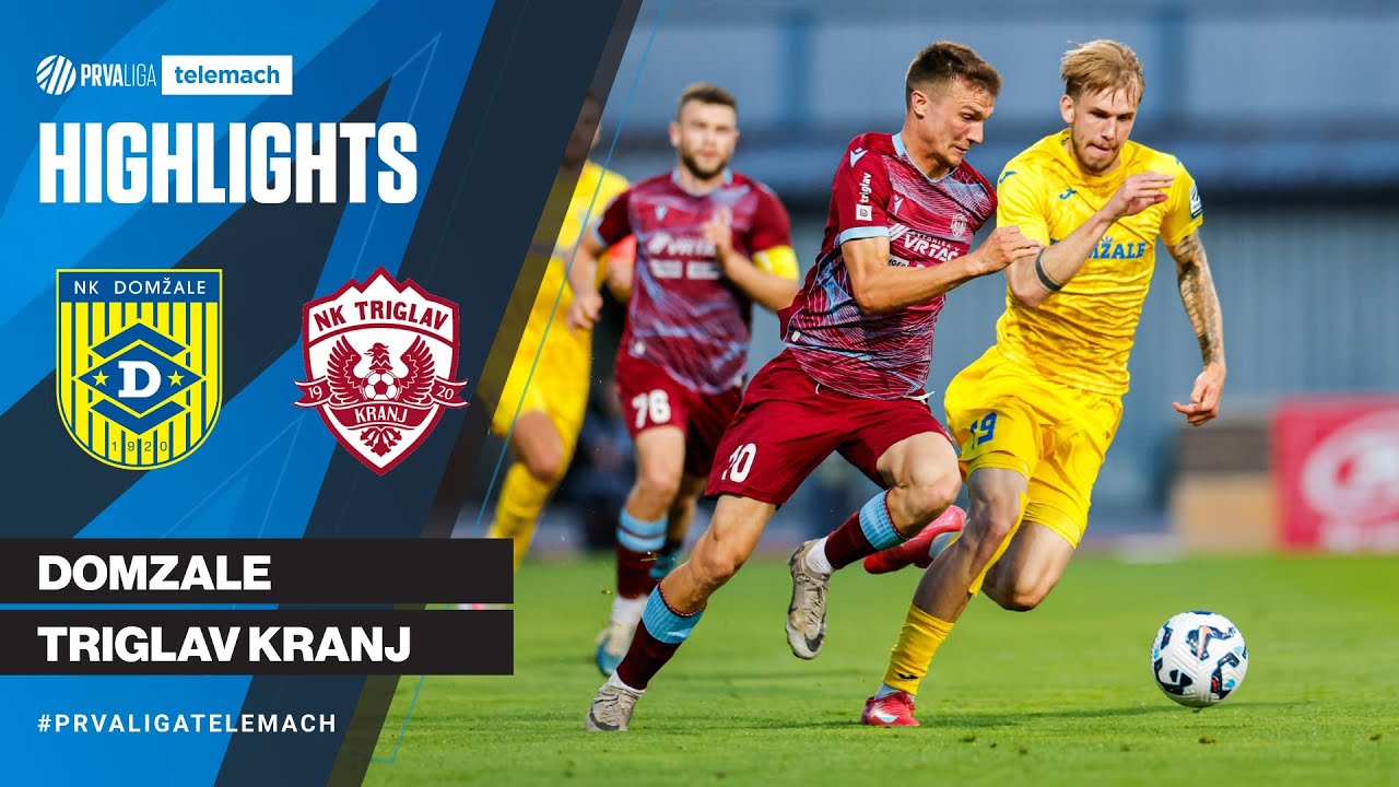 Domžale - Triglav Kranj | prva tekma kvalifikacij 2024/25 #PrvaLigaTelemach