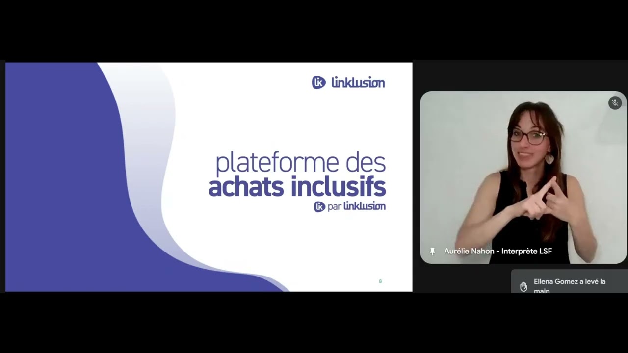 Webinaire à destination des TIH - Présentation de la nouvelle plateforme des achats inclusifs