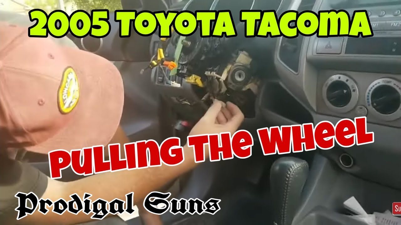 Replacing a head light dimmer switch on a  2005 Toyota Tacoma .