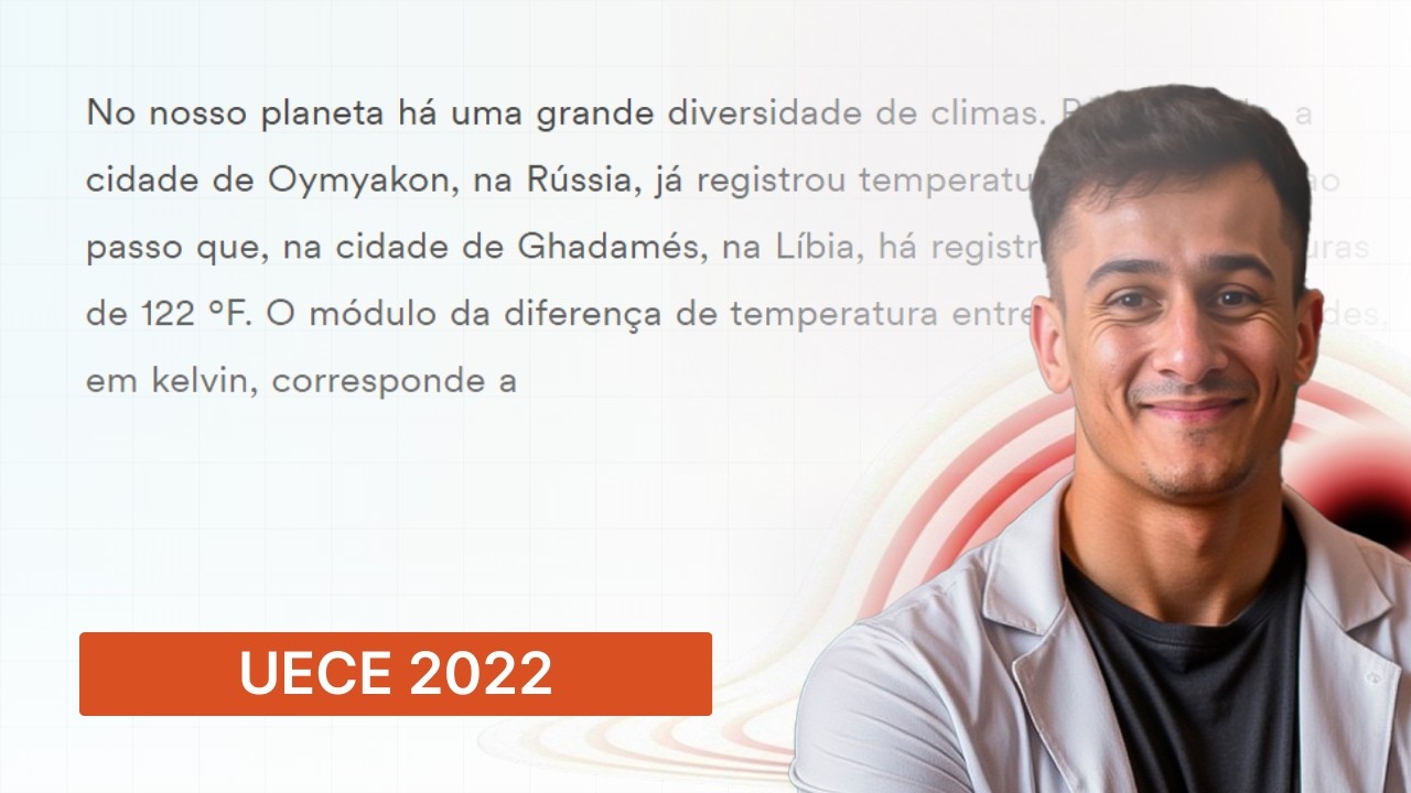 UECE 2022 — No nosso planeta há uma grande diversidade de climas. Por exemplo, a cidade de Oymyakon