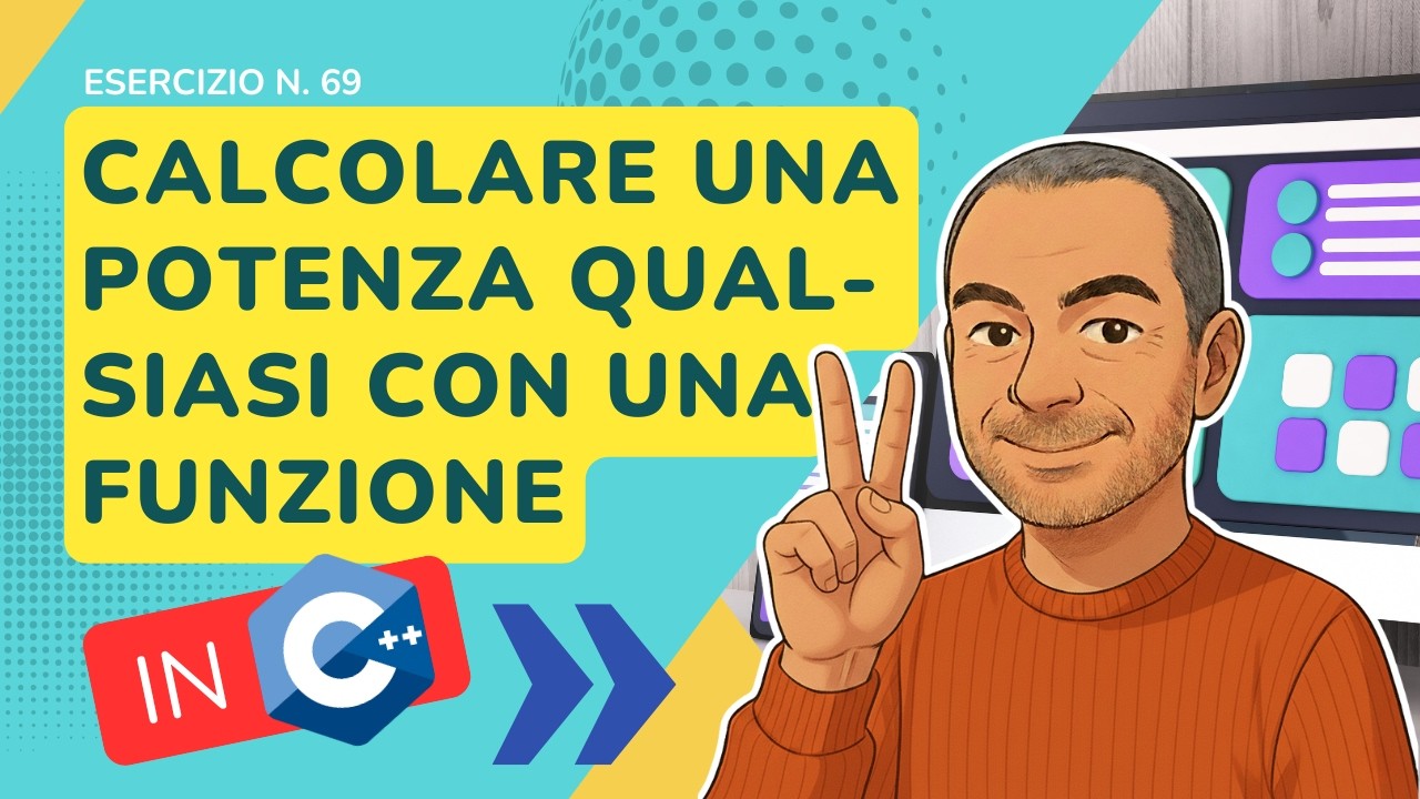 C++: funzione per il calcolo della potenza - esercizio svolto n. 69