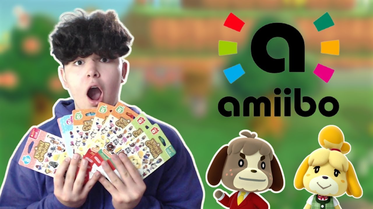 ANIMAL CROSSING AMIIBO CARD PACK OPENING!
