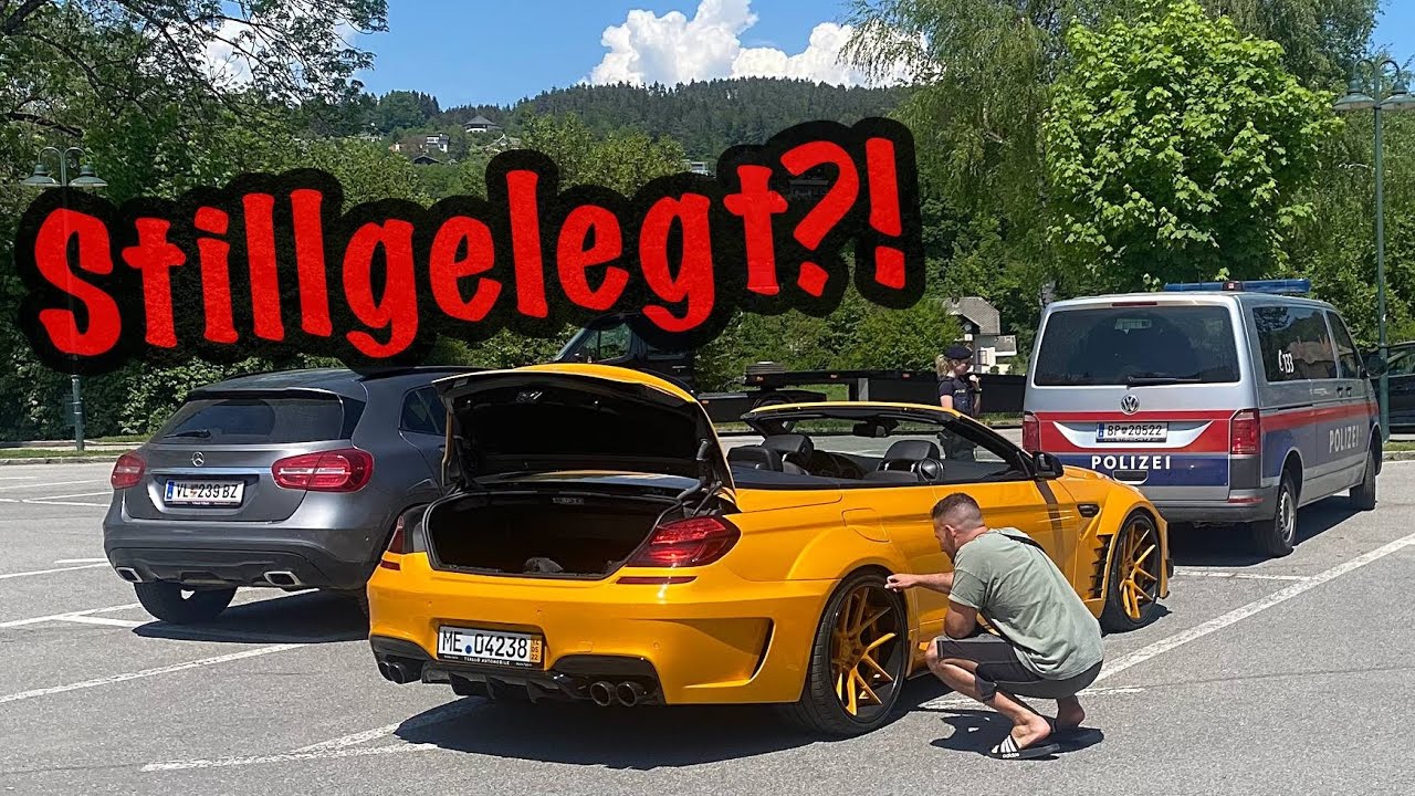 &Ouml;sterreich Polizei nimmt meinen Breitbau BMW auseinander...