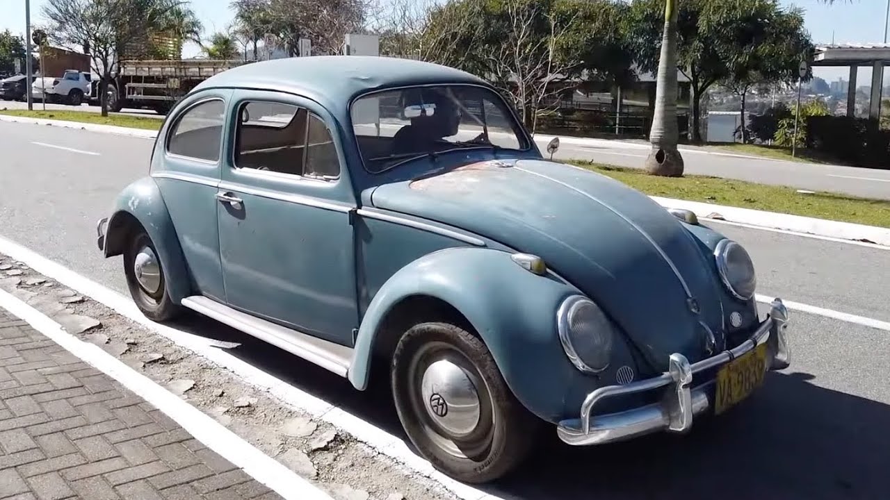 Revisão dos 10 mil km do Fusca 1962