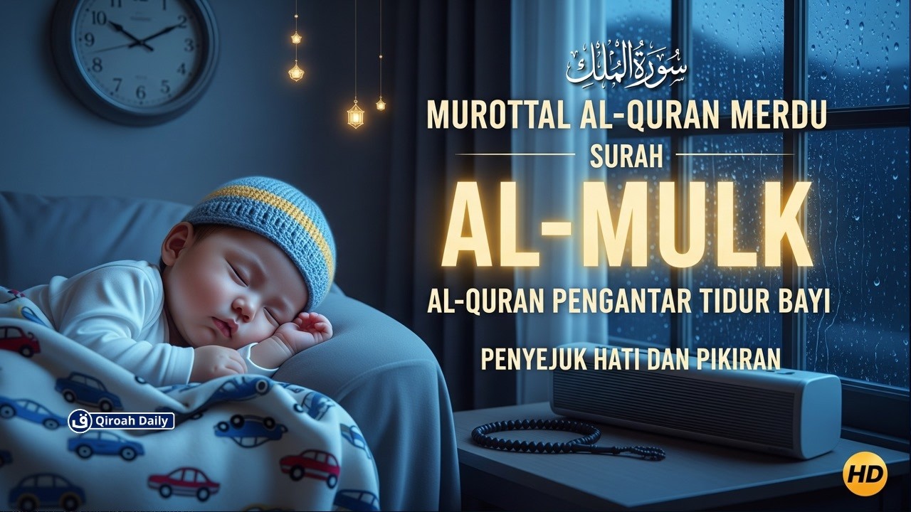 MUROTTAL PENGANTAR TIDUR | SURAH AL-MULK سورة الملك  SUARA SANGAT INDAH MENENANGKAN HATI DAN PIKIRAN