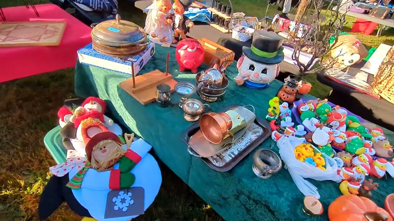 voltei no flea market do barn