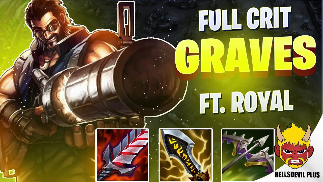 GRAVES FULL CRIT FT. ROYAL - Wild Rift HellsDevil Plus Gameplay