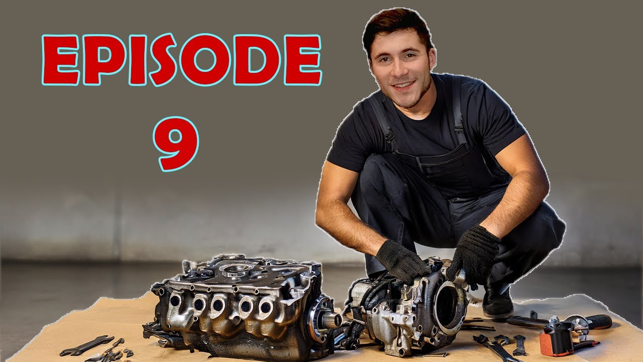 Ma Super 5 - EP 9: Je démonte entièrement le moteur ! 😉🔧