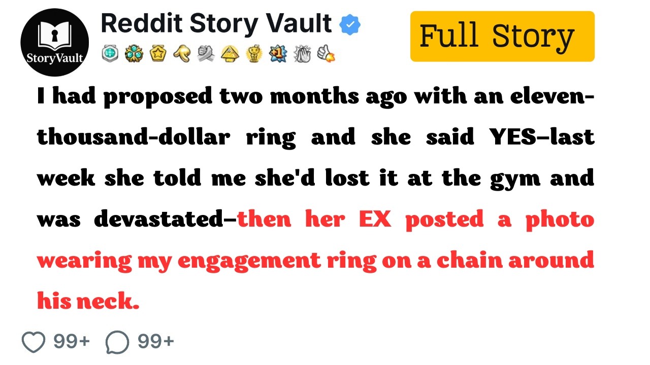 Engagement Ring 'Lost'—Found On Her Ex's Instagram Around His Neck