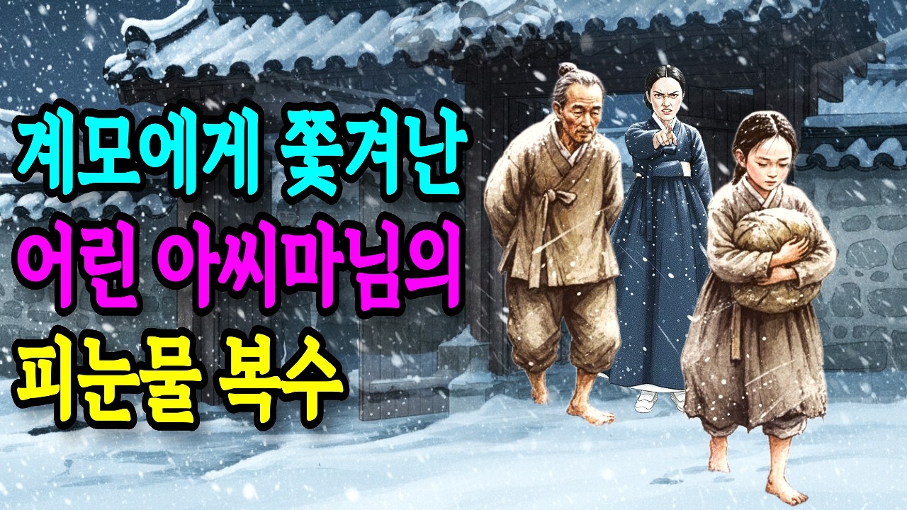 계모에게 쫓겨난 어린 아씨마님을 따라나선 늙은 머슴, 피눈물 복수 I 조선야담 I 민담 I 설화 I 오디오북 I 옛날이야기