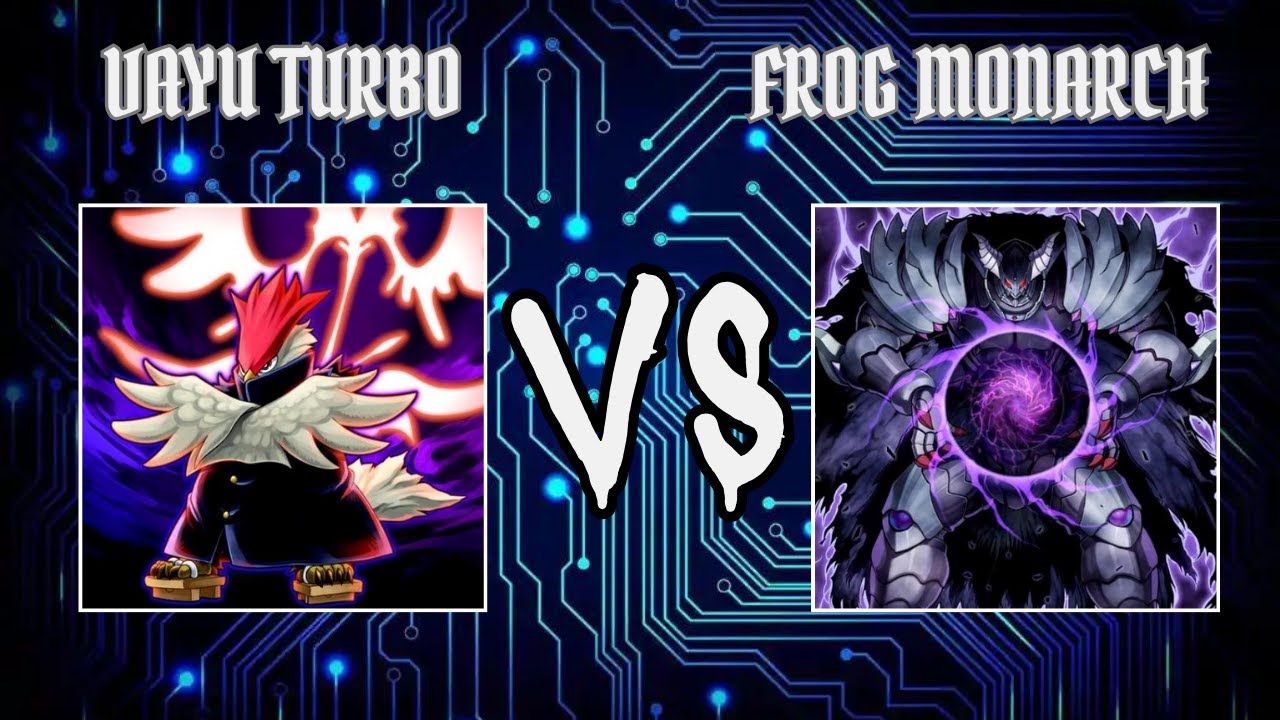 Thesauze(Vayu Turbo) vs Icarus89(Frog Monarch) | Yugioh Edison Format | Dueling Book