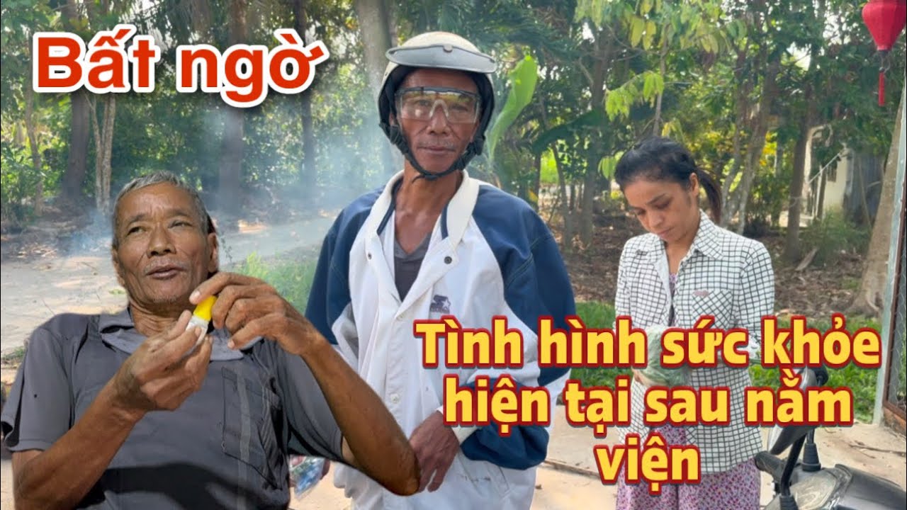 Tình hình sức khỏe của chú thợ rèn sau khi đi nằm viện về nhà #u30 