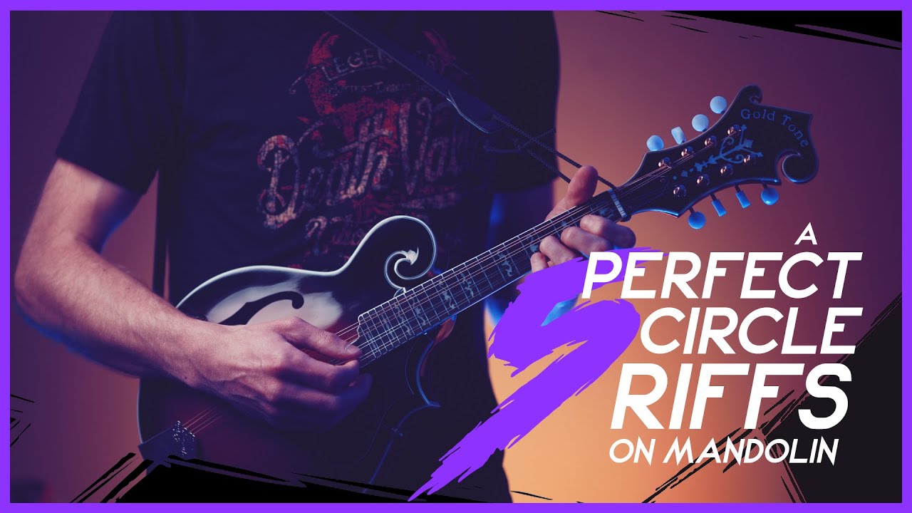 5 A Perfect Circle Riffs on Mandolin - by Mando Lorian