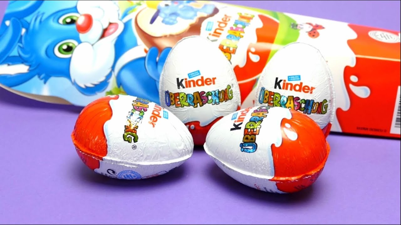 Kinder Surprise Egg with Surprise Toys