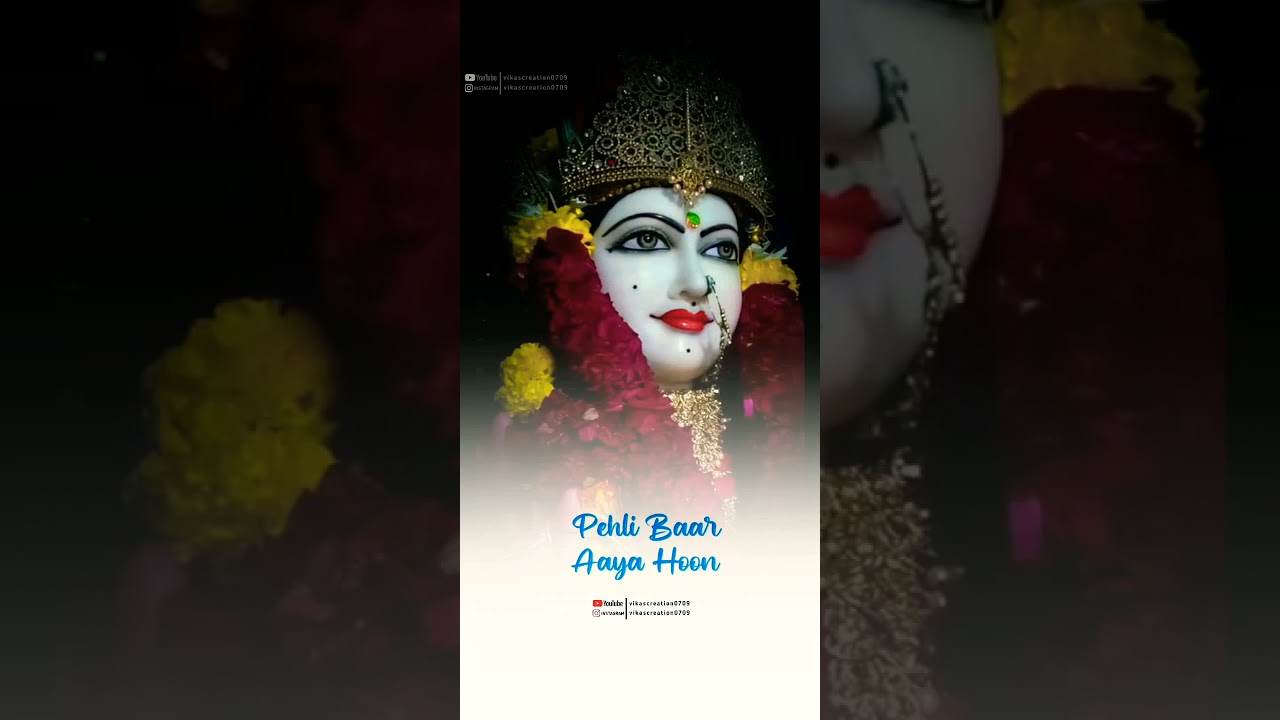 main pardesi hoon | navratri status  | full screen status | whatsapp status | lyrics status | #maa