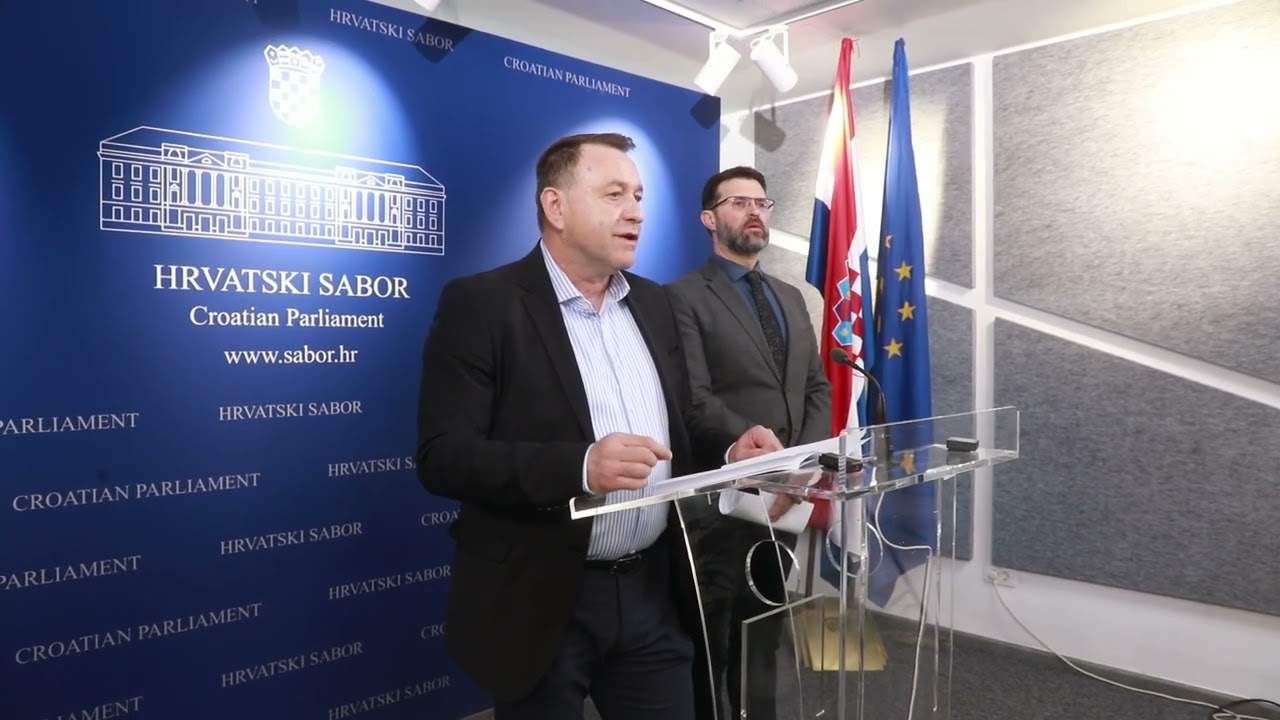 Konferencija za medije zastupnika HDZ-a o braniteljskim mirovinama