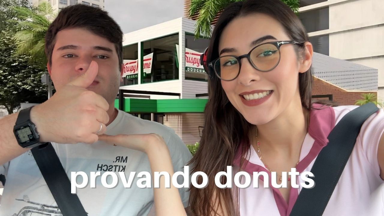 Provamos TUDO na Krispy Kreme!