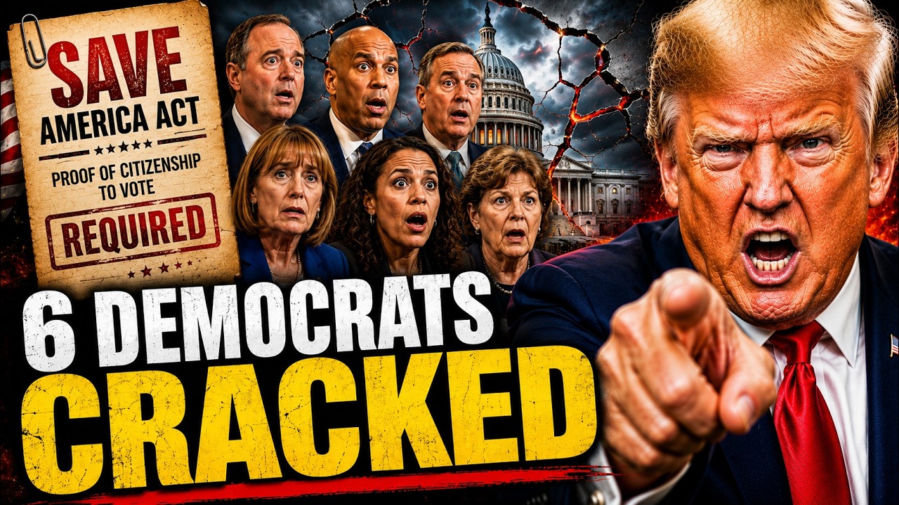 6 Democrats Just Voted FOR Trump's SAVE Act &mdash; The Wall Is Cracking