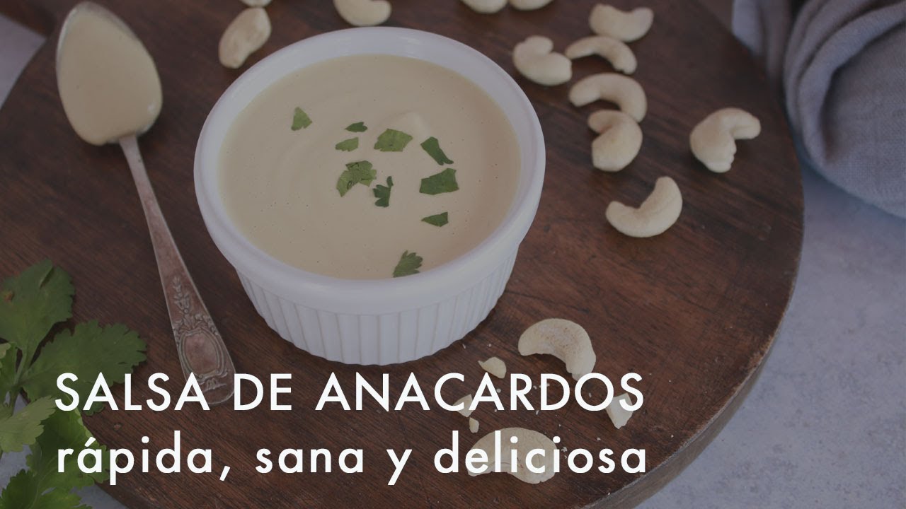 Salsa de anacardos estilo César