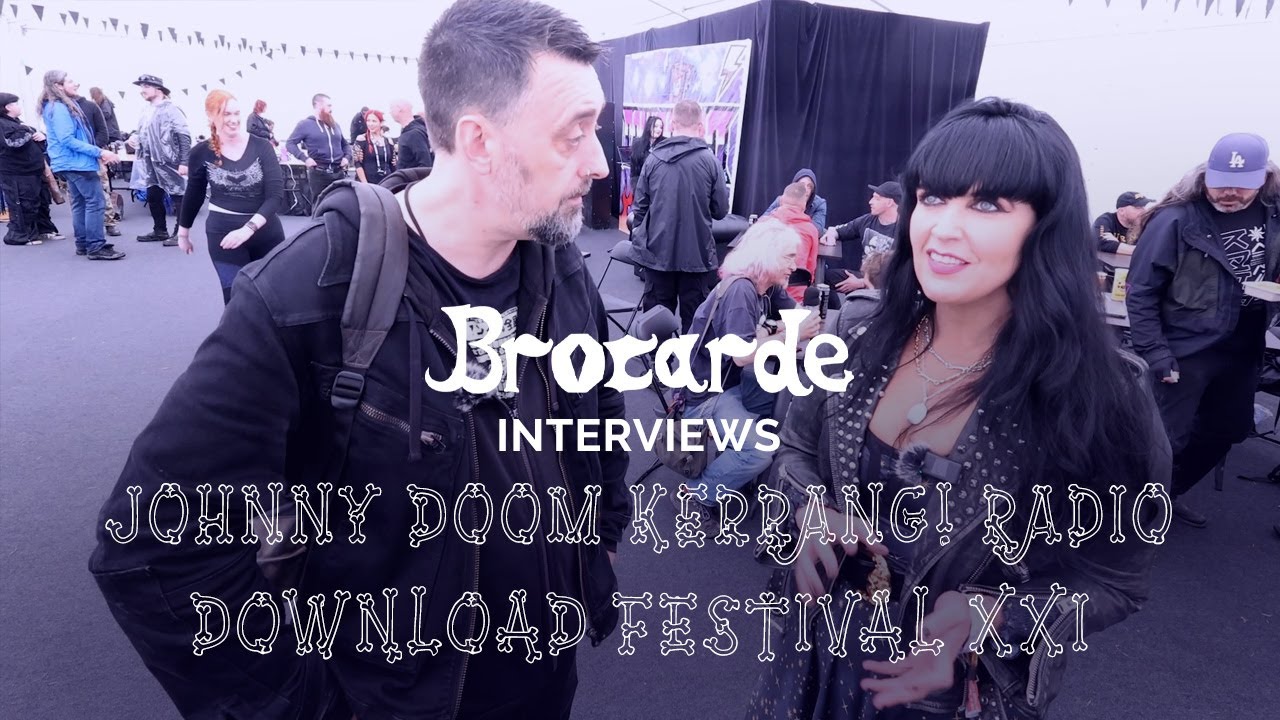 Backstage at Download Festival XXI 2024 | Brocarde Interviews Johnny Doom from Kerrang! Radio