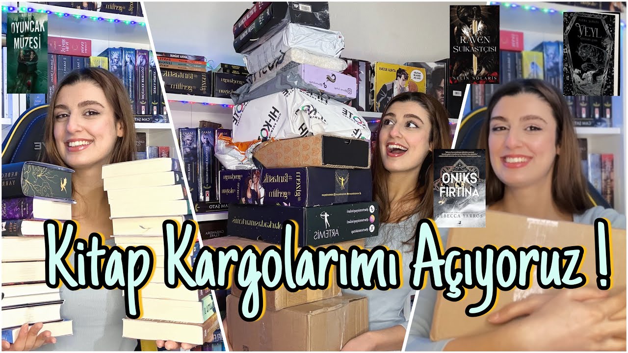 En sevdiğim hobi kitap kargosu açmaktır 😌😋💖
