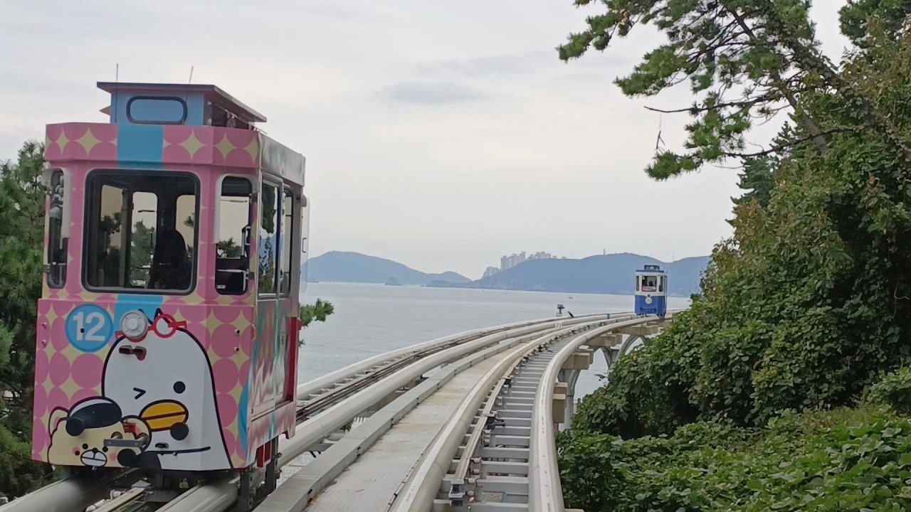 【2025.10 韓國釜山】ep4 ｜青沙浦天空步道+燈塔｜海雲台天空膠囊列車｜釜山X the SKY展望台｜豪華海景CLUB D OASIS汗蒸幕