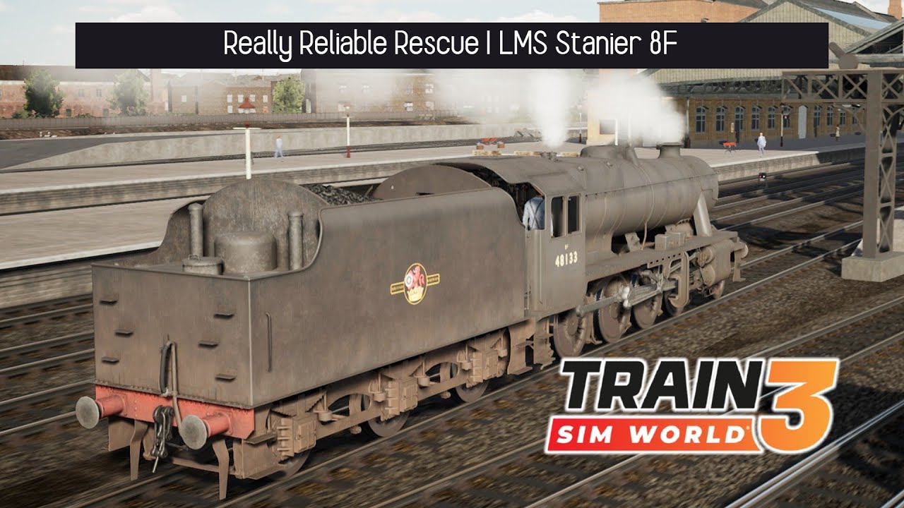 TSW3 | Really Reliable Rescue | LMS Stanier 8F | Spirit of Steam: Liverpool to Crewe