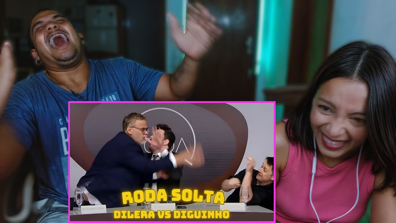 REAGINDO A DILERA VS DIGUINHO Roda Solta