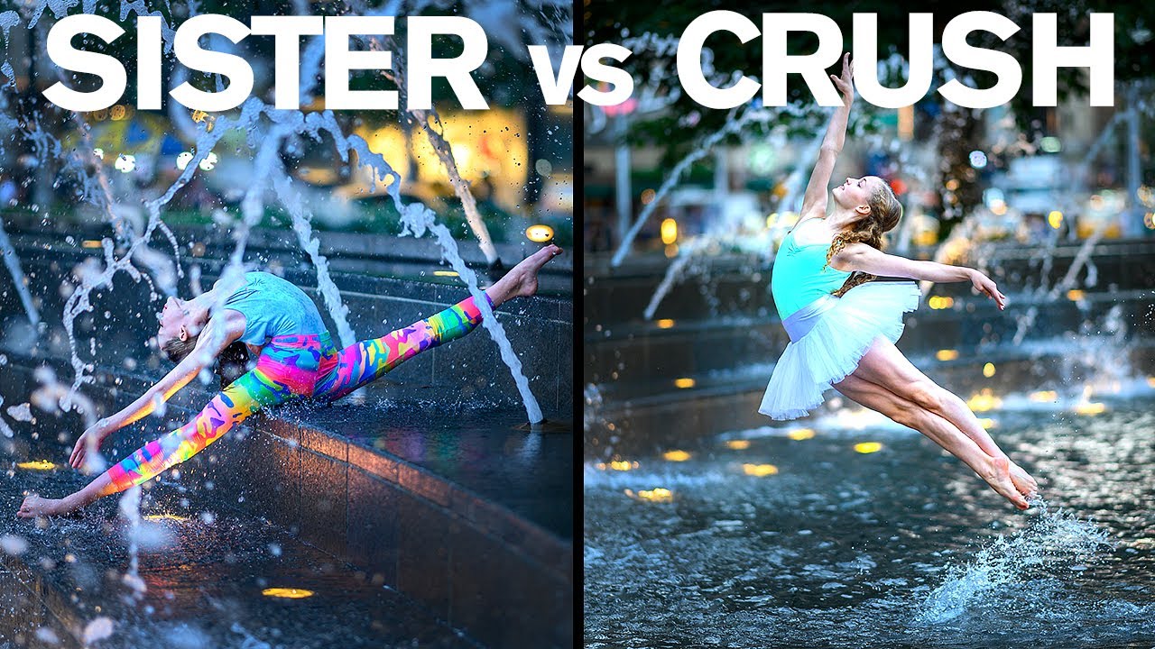 CRUSH vs Her SISTER Epic Photo Challenge