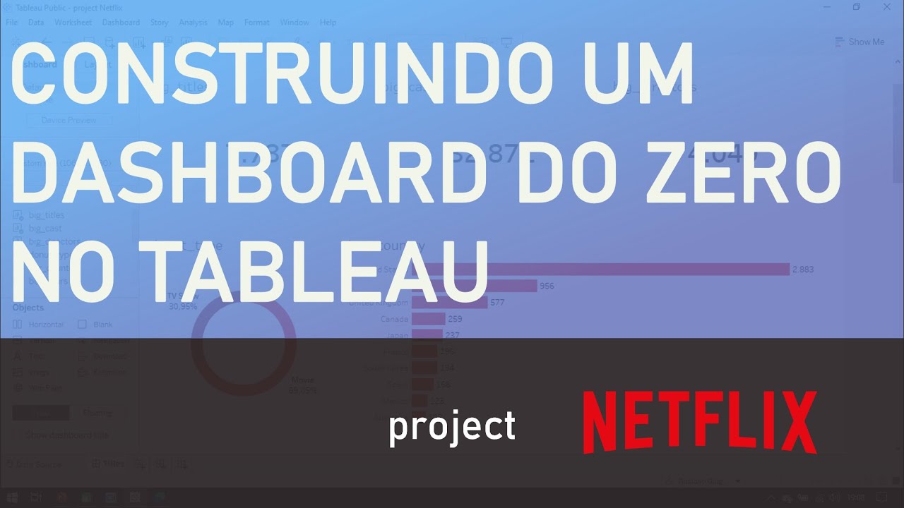 Construindo um Dashboard do zero no Tableau
