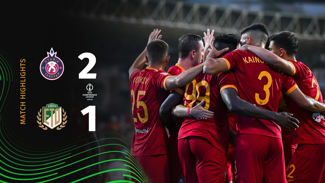 Pyunik - ETO Győr 2:1 | Match Highlights