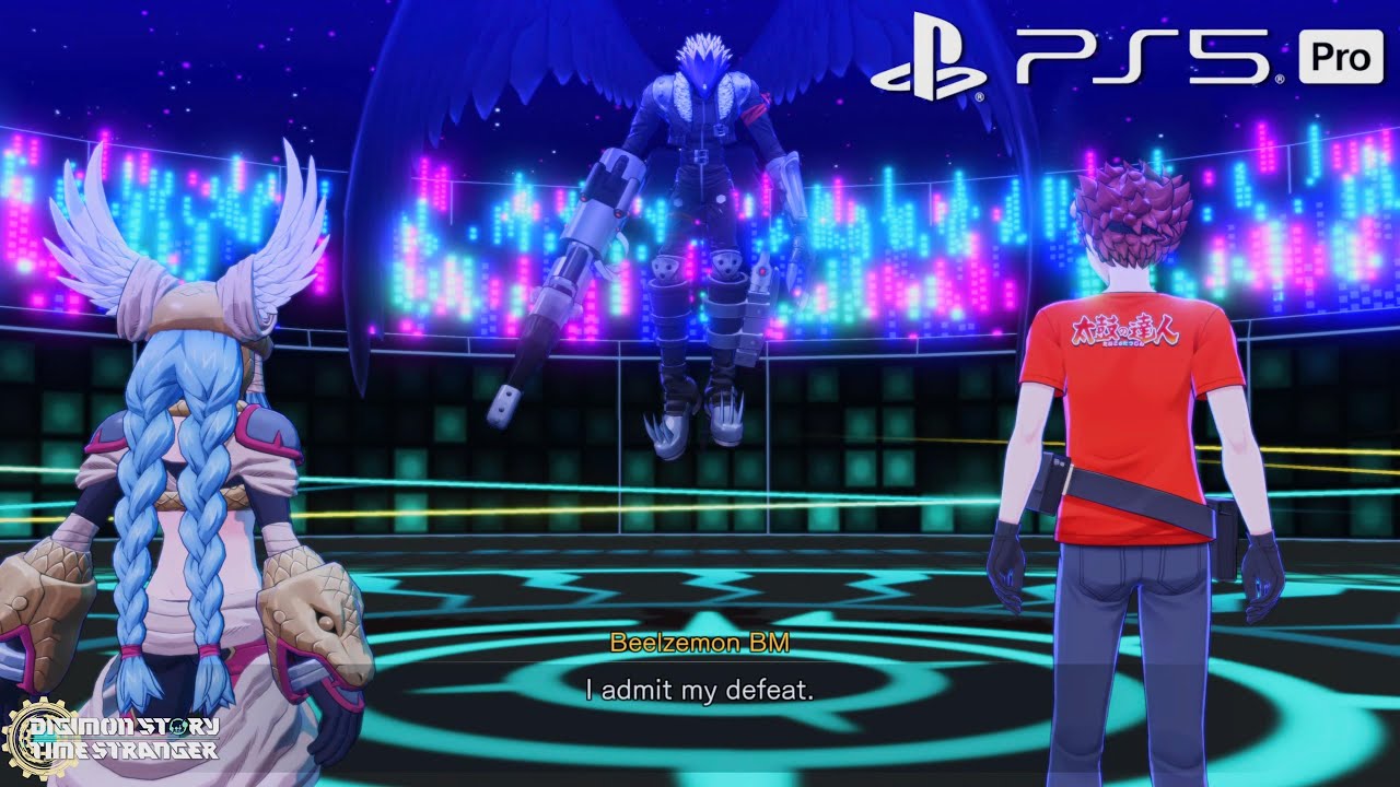 Digimon Story Time Stranger: Side Mission Minervamon's Decision, Defeated Beelzemon BM