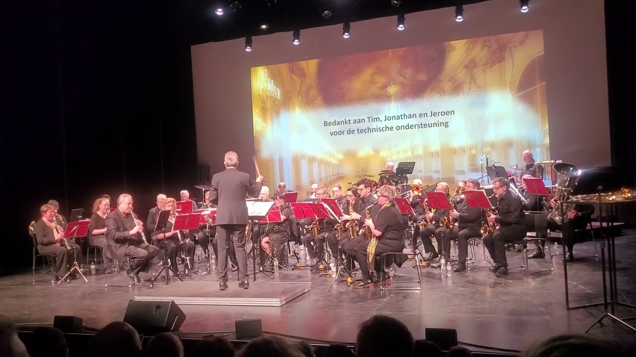Koninklijke Harmonie Sinte-Cecilia Waasmunster - Radetzky mars   Johann Strauss jr arr  A  Reed