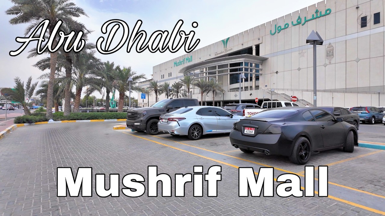 Mushrif Mall Abu Dhabi 4K Walking Tour, Relaxing Mall Walk 🇦🇪