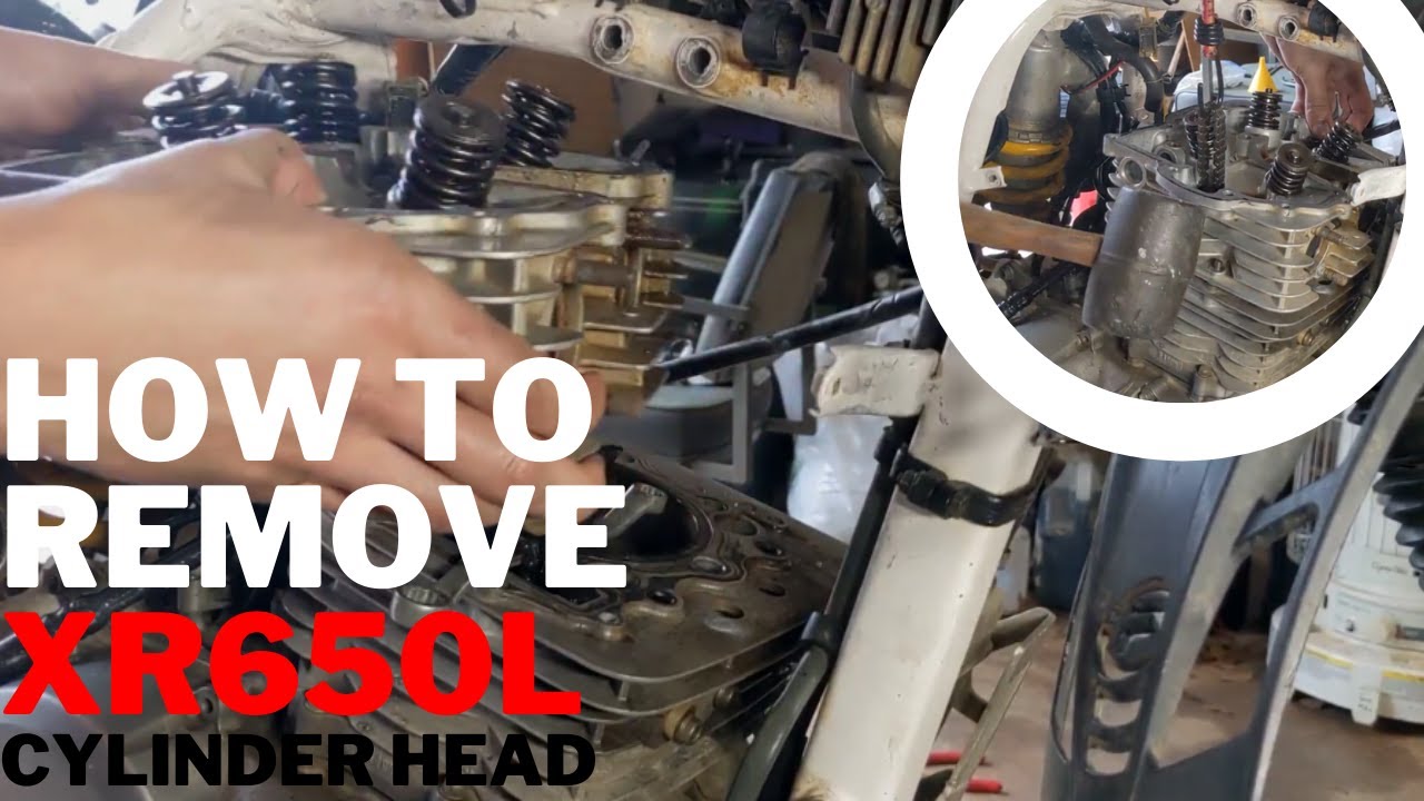 How To: Remove Cylinder Head on an XR650L [4-Min]