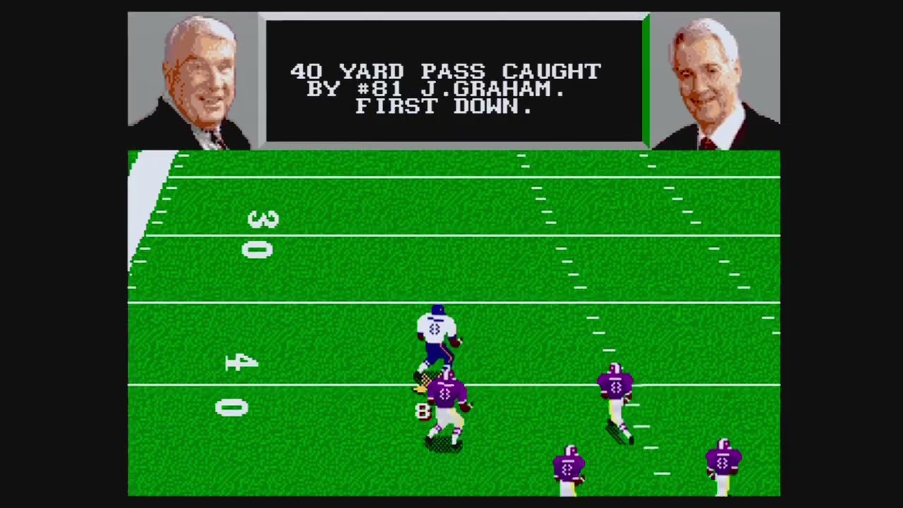 Madden96 (Sega Genesis) Bears vs Vikings Part2