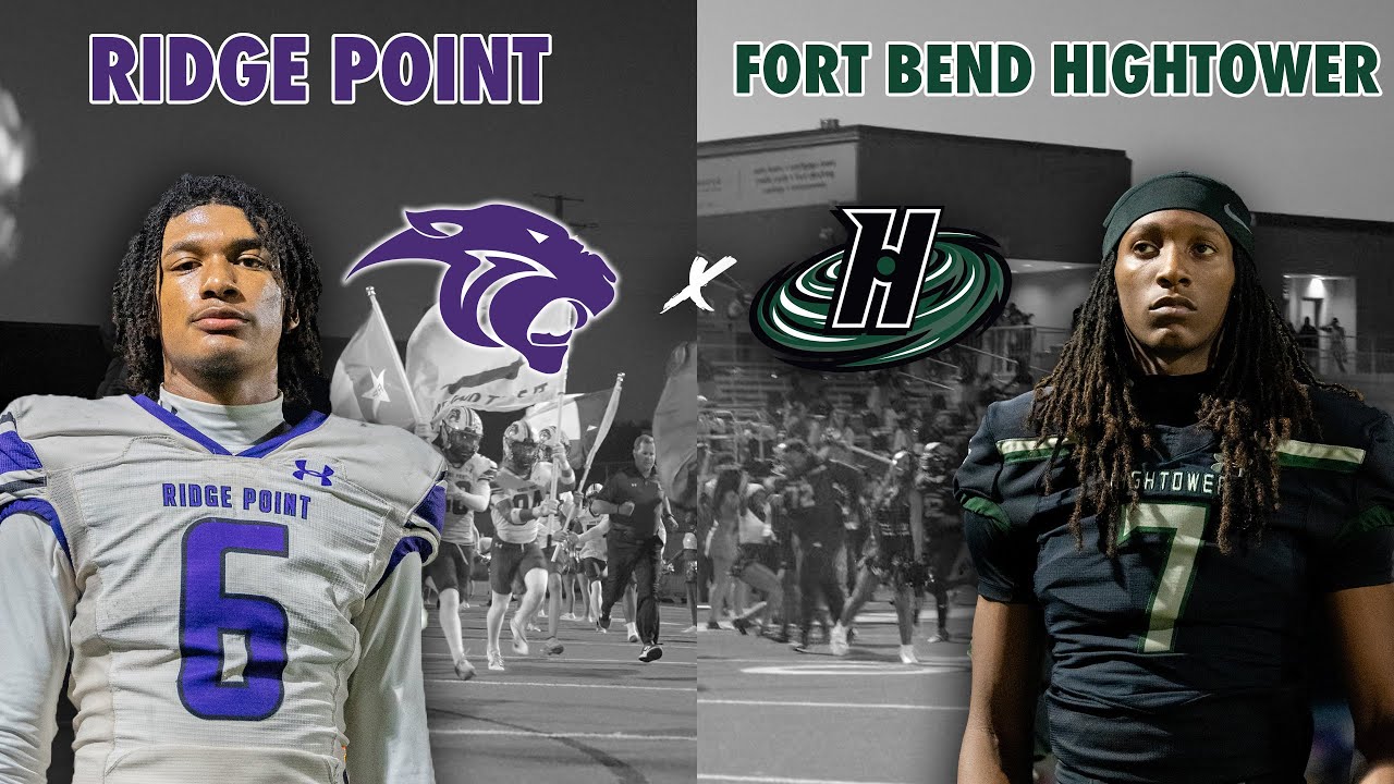 BATTLE FOR DISTRICT CHAMPS #13 Ridge Point v #17 Fort Bend Hightower 2024 Texas High School Football