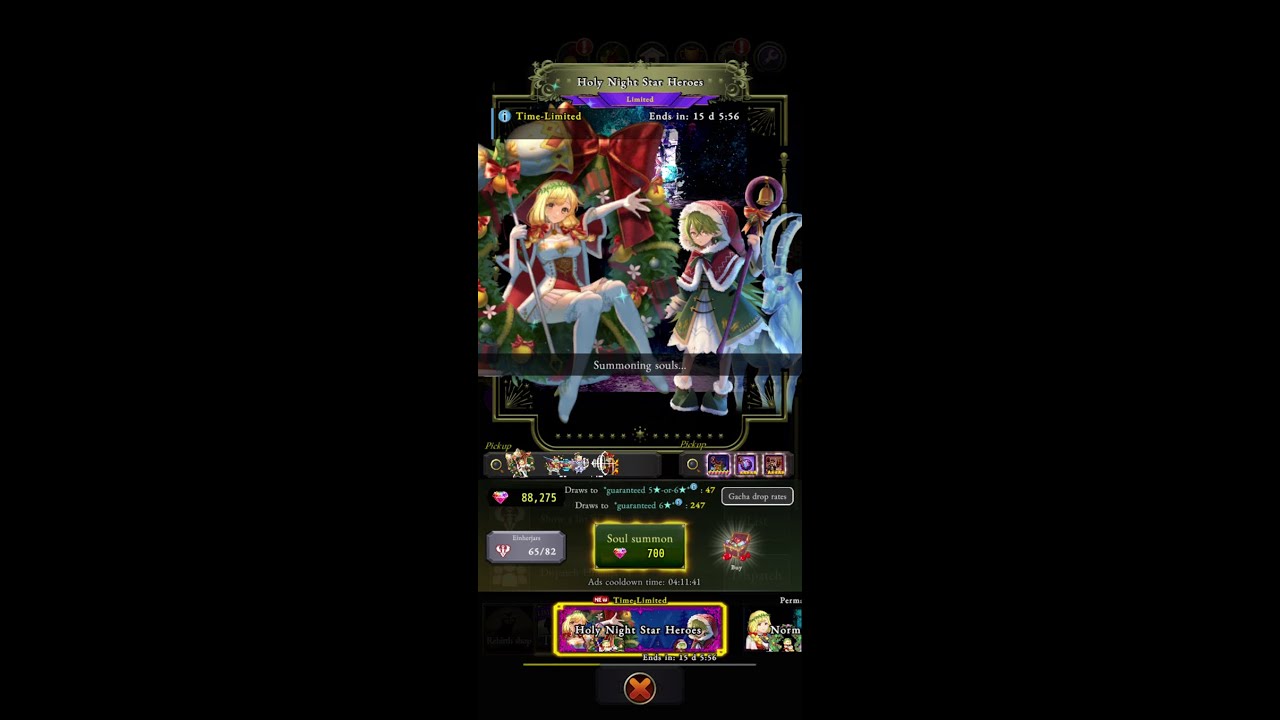 【Rogue with the Dead】Summon ► Holy Night Star Heroes: Christmas Banner! ★ +15 Pull ║v3.6.0 